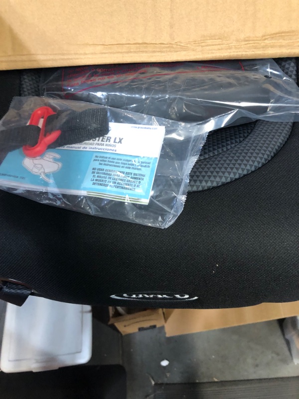 Photo 2 of Graco® TurboBooster® LX Backless Booster with Affix Latch | Backless Booster Seat for Big Kids Transitioning to Vehicle Seat Belt, Rio