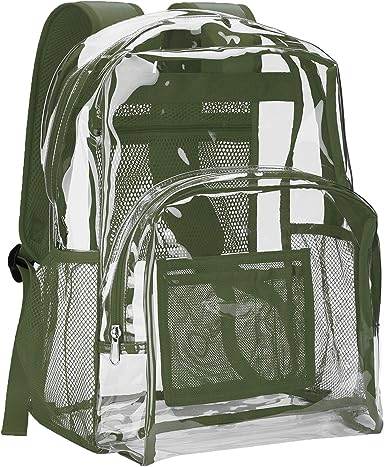 Photo 1 of ** SEE NOTES**Vorspack Clear Backpack Heavy Duty PVC Transparent Backpack
