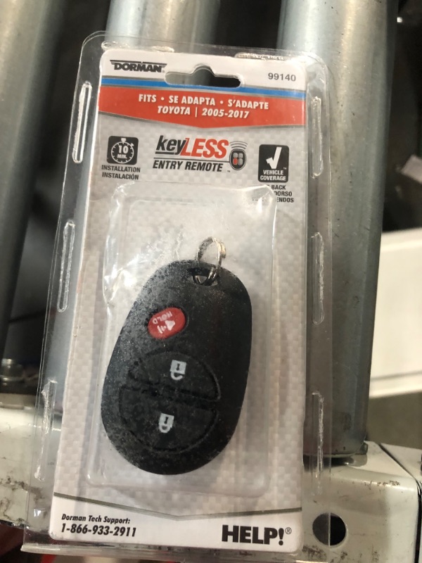 Photo 3 of Dorman 99140 Keyless Entry Remote 3 Button Compatible with Select Toyota Models (OE FIX)