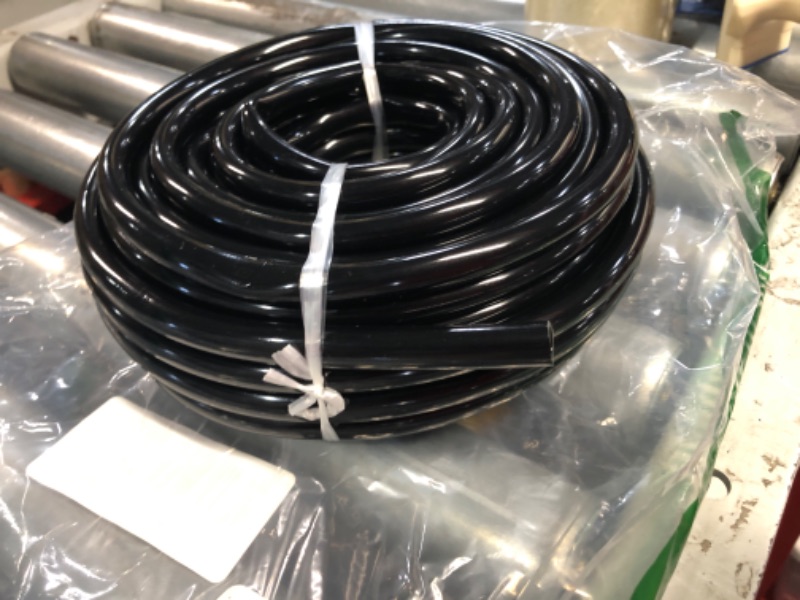 Photo 2 of 3/8" Irrigation Tubing 50ft, Heavy Duty Blank Distribution Tubing, 