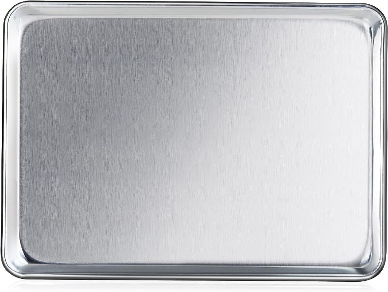 Photo 1 of (1) Nordic Ware Natural Aluminum Commercial Baker's Half Sheet