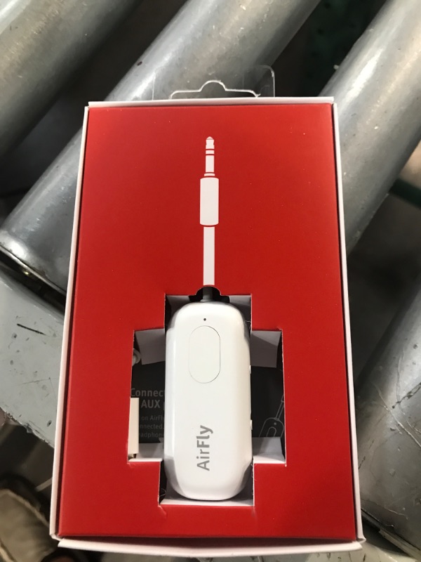 Photo 2 of Twelve South AirFly Pro Wireless Transmitter/Receiver With Audio Sharing For Up To 2 AirPods/Wireless Headphones To Any Audio Jack For Use On Airplanes, Boats Or In Gym, Home And Auto