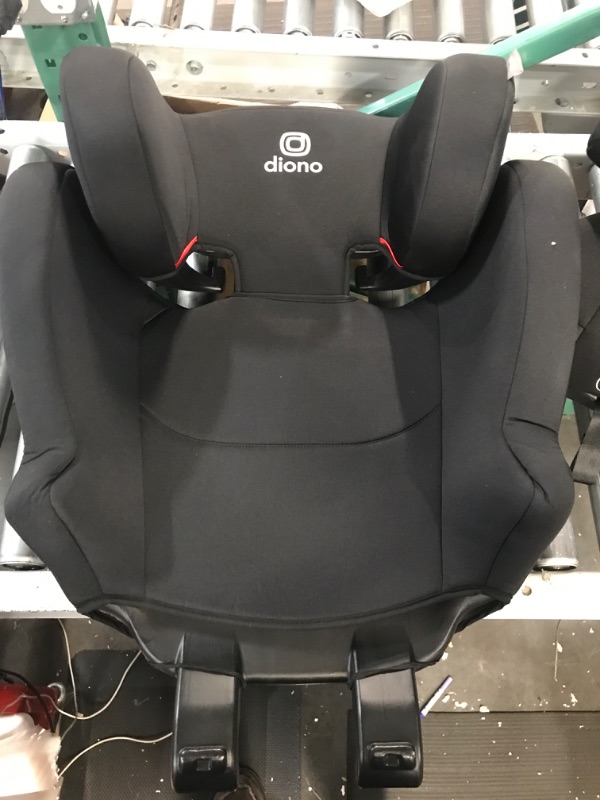 Photo 4 of Diono Cambria 2 XL 2022, Dual Latch Connectors, 2-in-1 Belt Positioning Booster Seat, High-Back to Backless Booster with Space and Room to Grow, 8 Years 1 Booster Seat, Black NEW! Black