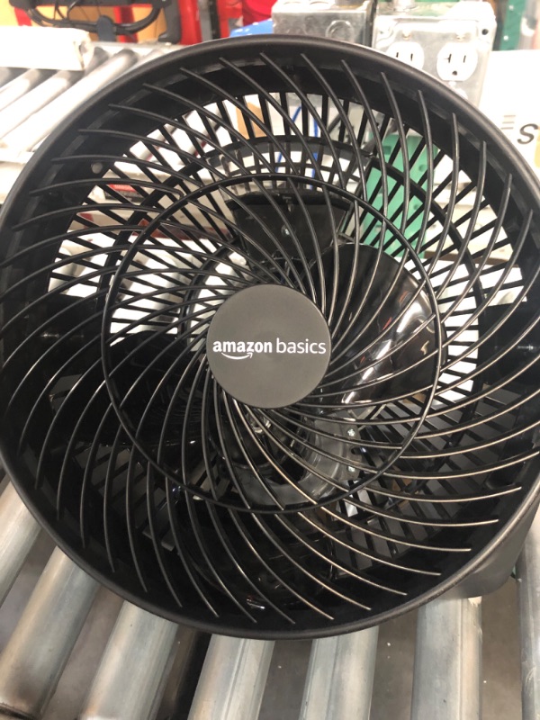 Photo 2 of **motor needs to be attached***Amazon Basics 3 Speed Small Room Air Circulator Fan, 11-Inch 11-Inch Air Circulator Fan