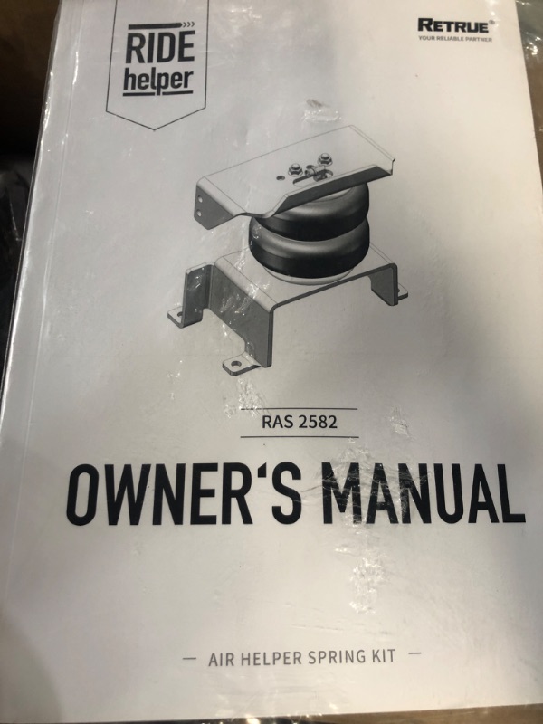 Photo 3 of RETRUE Air Spring Bag Suspension Kit for 2015-2023 Ford F150 [up to 5,000 lbs. of Load Leveling Capacity] Ride-Helper RAS2582