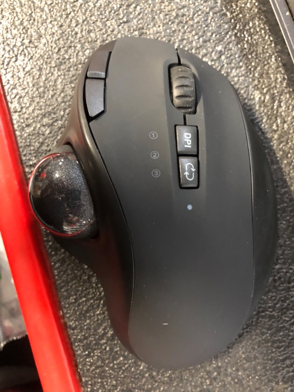 Photo 2 of [READ NOTES]
seenda Trackball Mouse Wireless, Bluetooth Ergonomic Rollerball with 3 Adjustable DPI, Rechargeable Thumb Control Mice 