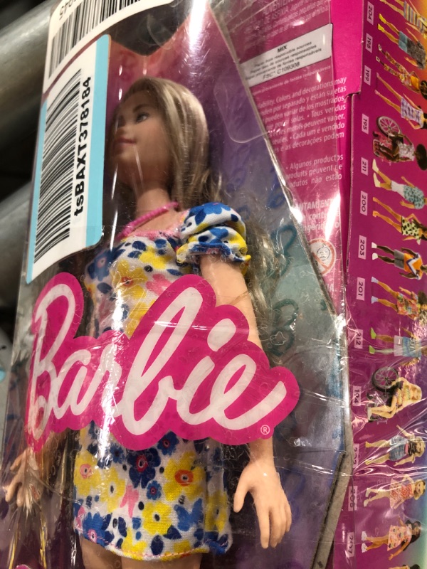 Photo 3 of Barbie Fashionistas Doll # 208, Doll with Down Syndrome Wearing Floral Dress, Created in Partnership with The National Down Syndrome Society 2pack