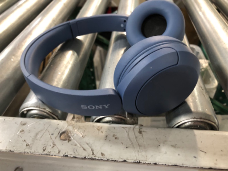 Photo 2 of Sony WH-CH520 Wireless Headphones Bluetooth On-Ear Headset with Microphone, Blue New