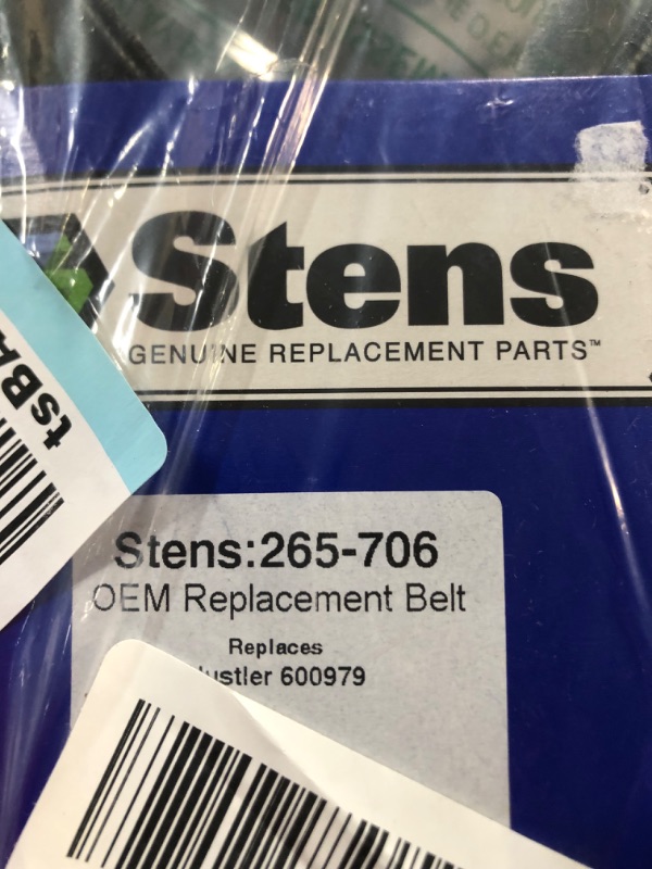 Photo 3 of ** SIMILAR TO STOCK PHOTO** STENS REPLACEMENT BELT- OEM 265-706