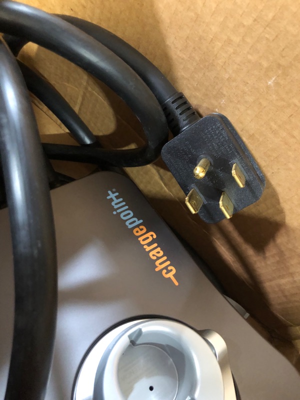 Photo 2 of **SEE PICS**
ChargePoint Home Flex Electric Vehicle (EV) Charger, 16 to 50 Amp, 240V, Level 2 WiFi Enabled EVSE, UL Listed, ENERGY STAR, NEMA 14-50 Plug or Hardwired, Indoor / Outdoor, 23-foot cable, Black