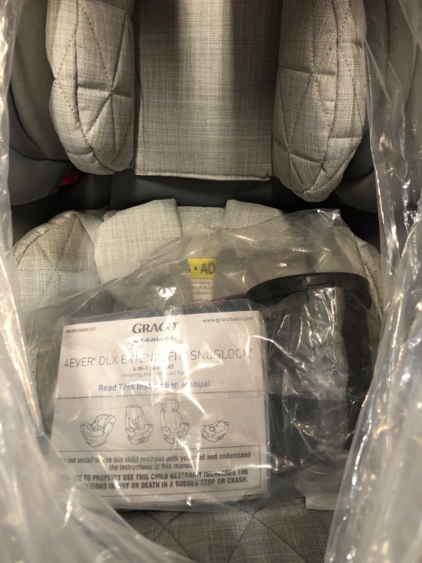 Photo 5 of Graco® Premier 4Ever® DLX Extend2Fit® SnugLock® 4-in-1 Car Seat Featuring Anti-Rebound Bar, Midtown