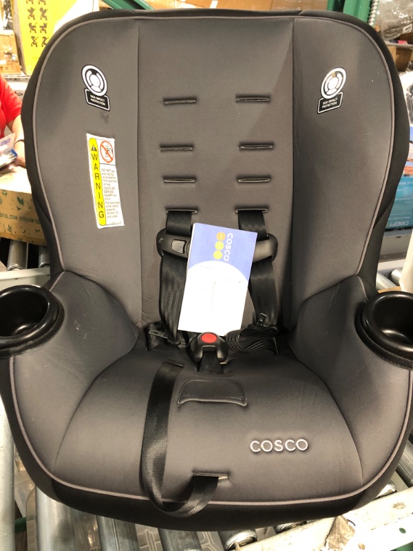 Photo 3 of Cosco Onlook 2-in-1 Convertible Car Seat, Rear-Facing 5-40 pounds and Forward-Facing 22-40 pounds and up to 43 inches, Black Arrows