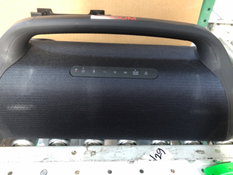 Photo 2 of LG XG9QBK.DUSALLK Go Portable Bluetooth Speaker - Stage Lighting and up to 24-Hour Battery, Black