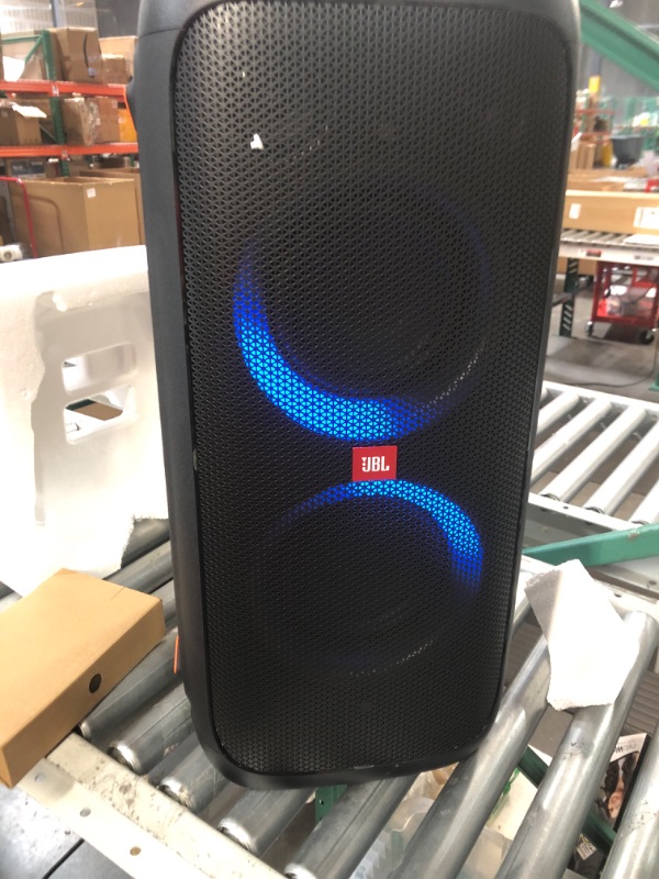 Photo 3 of JBL Partybox 310 - Portable Party Speaker with Long Lasting Battery, Powerful JBL Sound and Exciting Light Show,Black