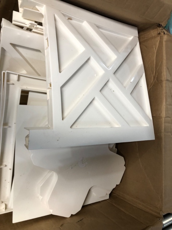 Photo 1 of Collapsible Connectable Outdoor Storage Bin Panels & Parts