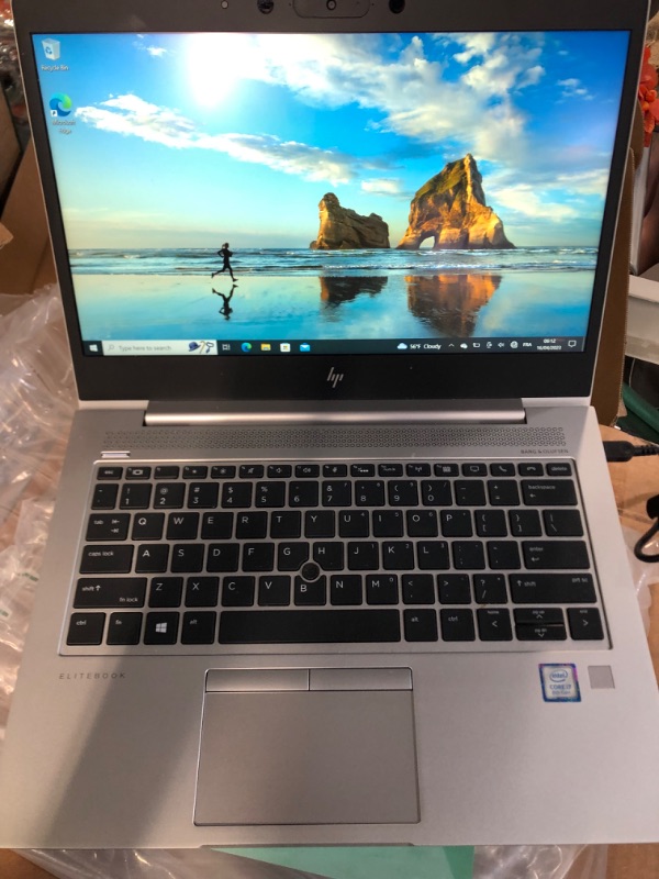 Photo 2 of HP EliteBook 830 G6 Laptop - 13.3" FHD IR CAM - 1.6 GHz Intel Core i5-8365U Quad-Core - 256GB DSSD - 8GB - Win10 pro