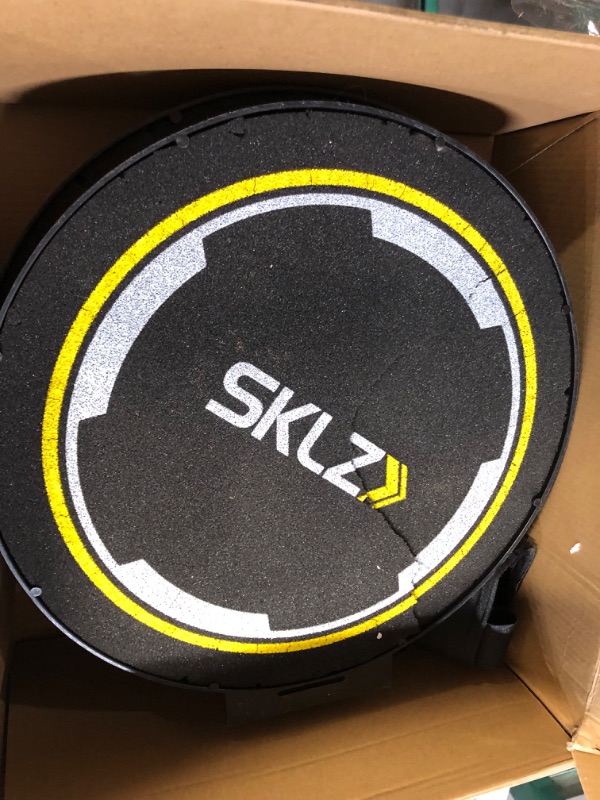 Photo 3 of **FOAM TORN ON ONE TARGET** SKLZ Foam Shooting Targets Training Aid for Hockey Goals, Black