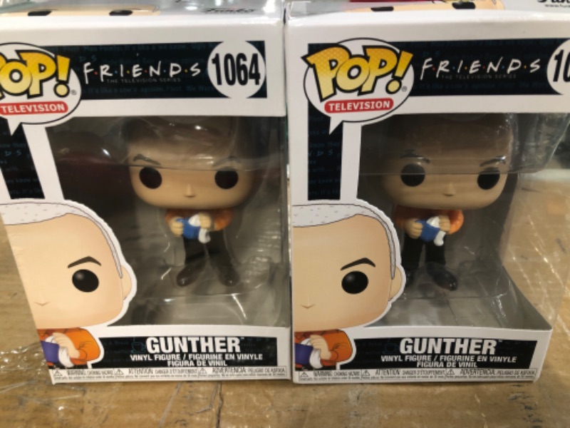 Photo 2 of (2x) POP TV: Friends- Gunther w/Chase (Style May Vary), Multicolor, One Size