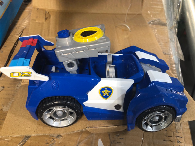 Photo 1 of **TOY & BABY**  Paw Patrol, Chase’s Deluxe Movie Transforming Toy Car