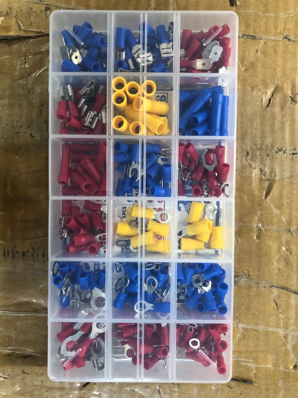 Photo 1 of 300PCS Insulated Wire Crimp Connectors Assortment Kit 