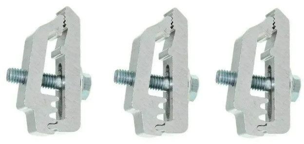 Photo 1 of (3x) Truxedo Lo Pro Alum Clamp