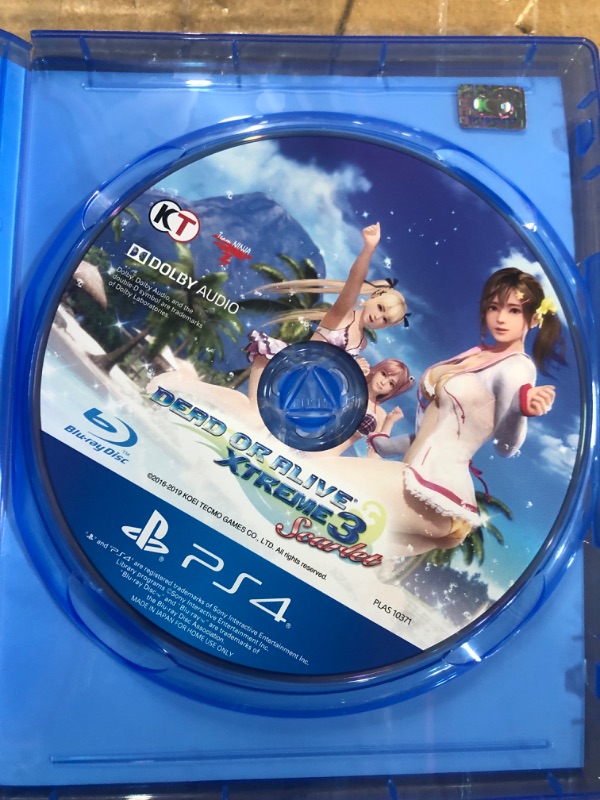 Photo 2 of **SEE NOTES** DEAD OR ALIVE XTREME 3: SCARLET (ENGLISH/ CHINESE/ JAPANESE/ KOREAN SUBS) for PlayStation 4 [PS4]