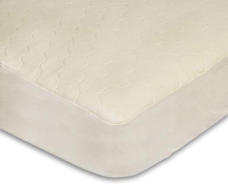 Photo 1 of BreathableBaby Waterproof Crib Mattress Pad — Fits Full-Size Crib & Toddler Mattresses Measuring 52? x 28? 