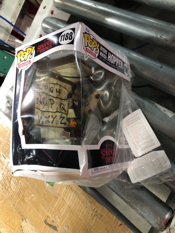 Photo 2 of Funko Pop! Deluxe: Stranger Things Build A Scene - Hopper, Amazon Exclusive Figure 4 of 4