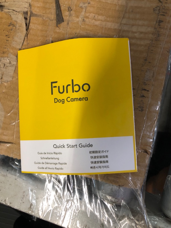 Photo 4 of Furbo 360° Dog Camera w/Subscription [Premium Safety Package, 2023] Smart Camera Designed for Dogs, 360° View, Tracking, Treat toss, Barking Detection, Home Emergency alerts. Subscription Required