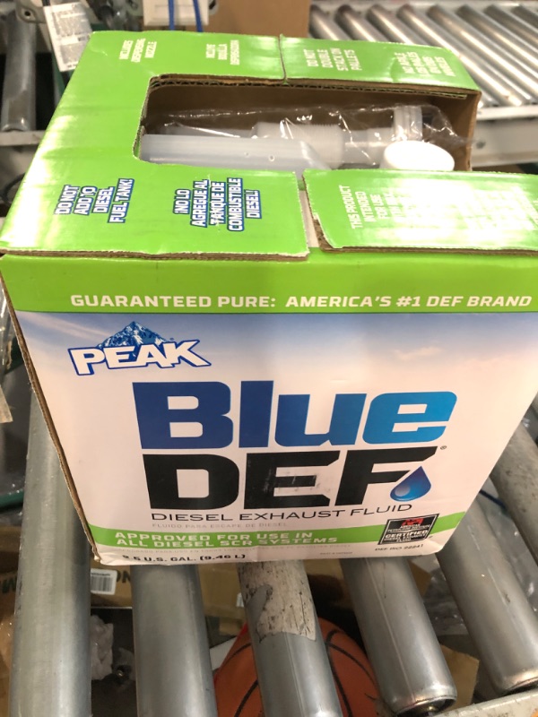 Photo 3 of PEAK BlueDEF Diesel Exhaust Fluid, 2.5 U.S. Gallon