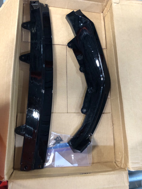 Photo 3 of **MISSING PARTS, SEE PHOTO** 
GaeaAuto 3 X Front Bumper Cover Lower Grille Trim Molding fit for 2014-2016 Mercedes E-Class W212 Benz E200 E250 E300 E350 E400 E500 E550 E63#A2128852674 A2128852774 A2128852874