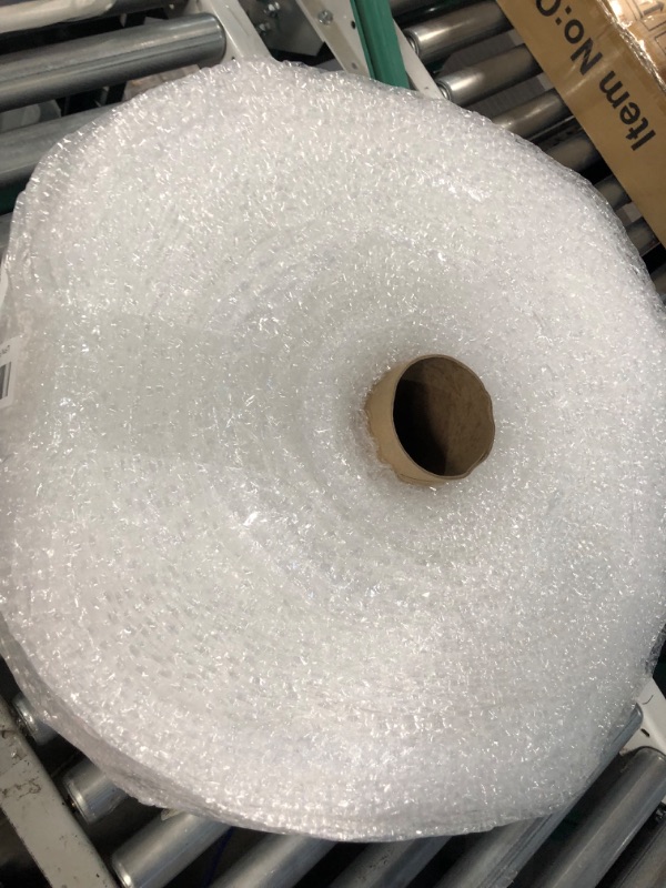 Photo 1 of 12" Wide Roll of Bubble Wrap for Packing and Shipping 