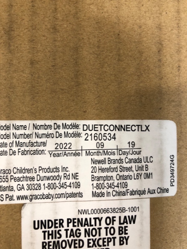 Photo 4 of * incomplete item * sold for parts *
Graco - DuetConnect LX Swing and Bouncer, Redmond