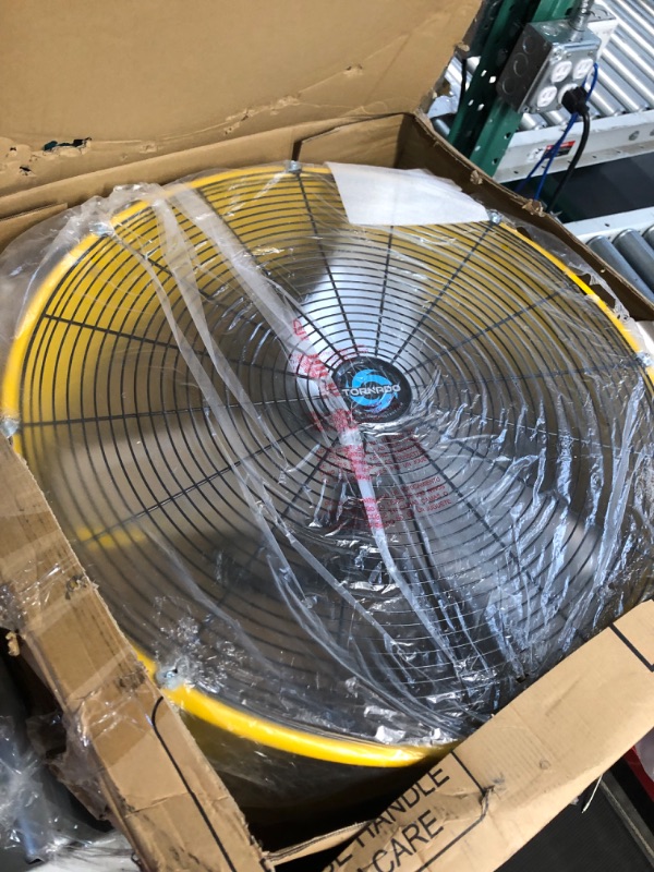 Photo 3 of  Heavy Duty Drum Fan - 3 Speed Air Circulator Fan - Industrial, Commercial, Residential, and Greenhouse Use