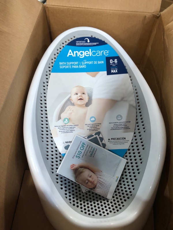 Photo 2 of Angelcare Baby Bath Support (Grey) | Ideal for Babies Less than 6 Months Old