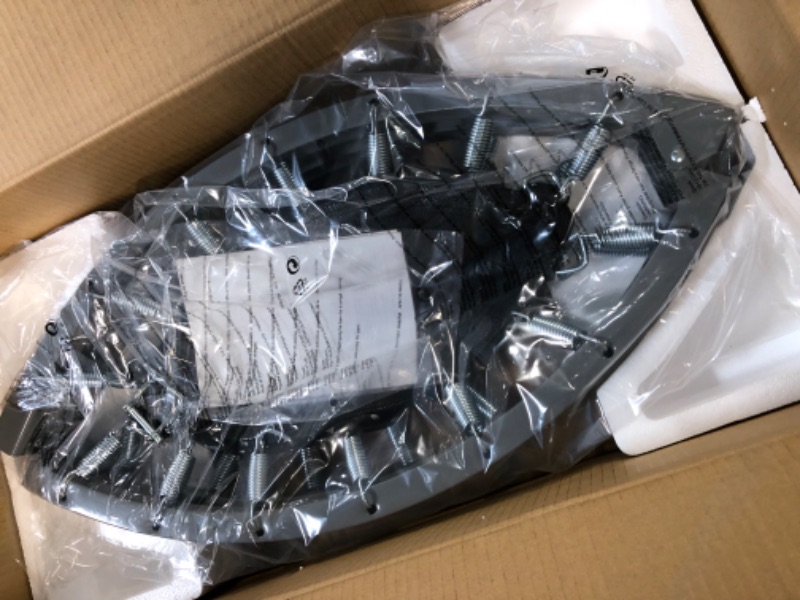 Photo 1 of **USED/MISSING HARDWARE**
Ativafit Fitness Trampoline for Kids Foldable Mini Trampoline Grey 36"