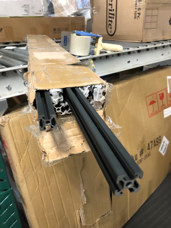 Photo 1 of 10pcs 1000mm T Slot 2020 Aluminum Extrusion European Standard Anodized Linear Rail 