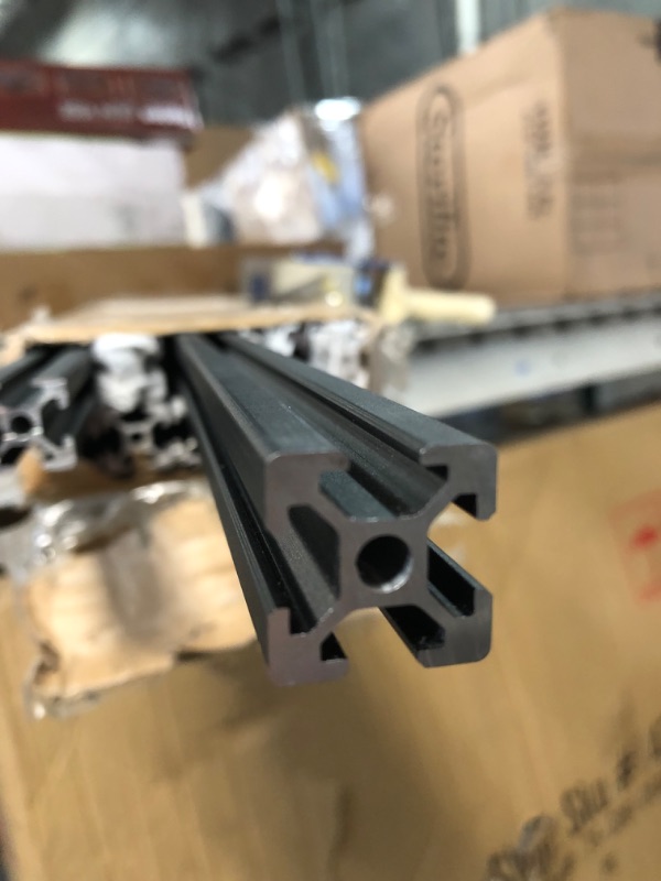 Photo 2 of 10pcs 1000mm T Slot 2020 Aluminum Extrusion European Standard Anodized Linear Rail 