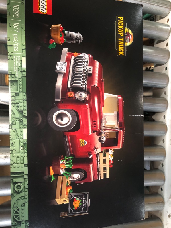 Photo 3 of **MISSING PARTS/SLIGHT DAMAGE TO BOX** LEGO Icons Pickup Truck 10290 Building Set for Adults