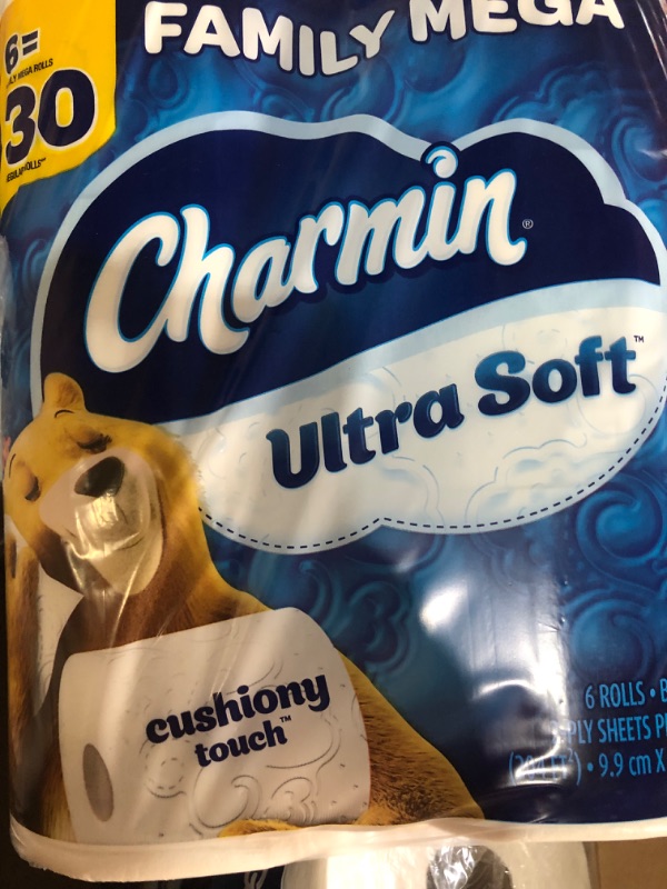 Photo 2 of Charmin Ultra Soft Toilet Paper, 18 Mega Rolls