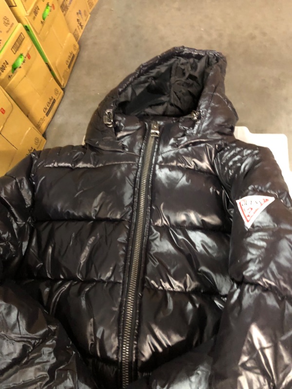 Photo 2 of GUESS Mens Heavyweight Hooded Parka Jacket M **LOOKS BRAND NEW**