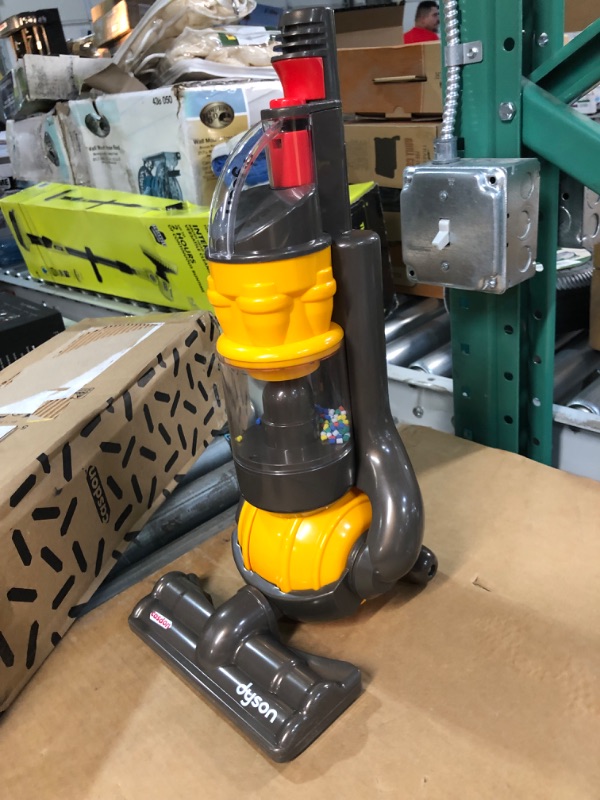 Photo 1 of Casdon Dyson Ball | Miniature Dyson Ball Replica For Children Aged 3+ | Features Working Suction To Add Excitement To Playtime Grey/Yellow
