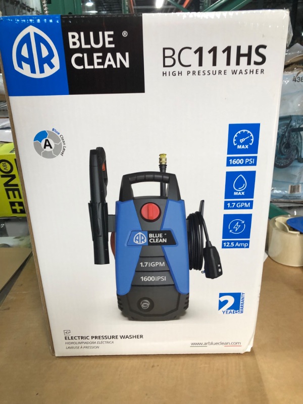 Photo 1 of **TANK ONLY** AR Blue Clean BC111HS Electric Pressure Washer