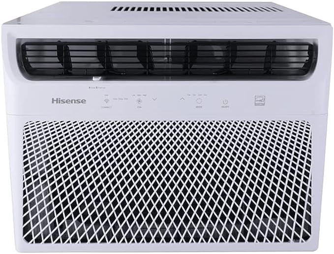 Photo 1 of Hisense AW1022CW1W Smart 10000-BTU 115-Volt WiFi Window Air Conditioner Fan 
