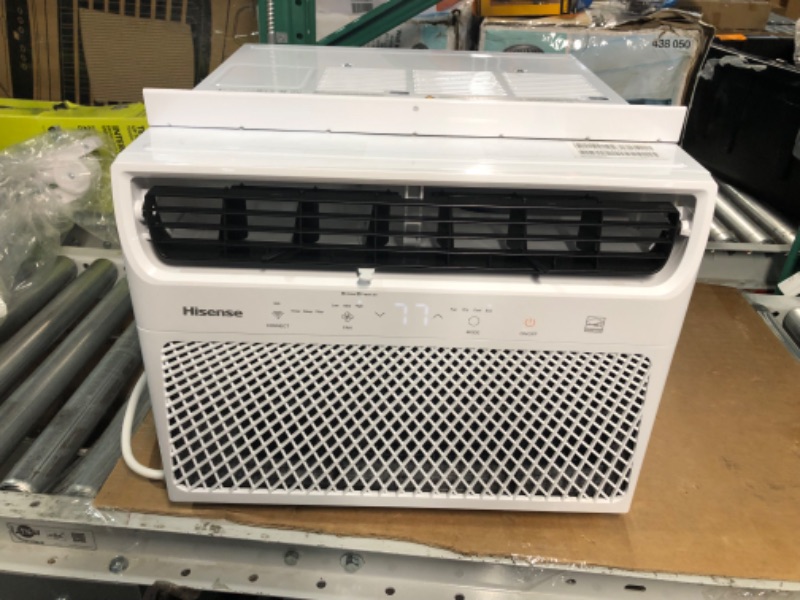 Photo 2 of Hisense AW1022CW1W Smart 10000-BTU 115-Volt WiFi Window Air Conditioner Fan 
