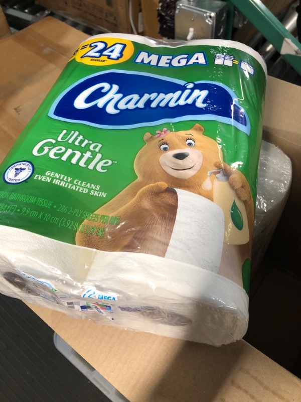 Photo 3 of Charmin Ultra Gentle Toilet Paper, 18 Mega Rolls = 72 Regular Rolls