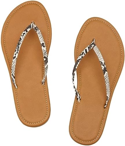 Photo 2 of PACK OF 6 Womens Thong Flip Flops Sandals, Flat Flip Flop Slippers for Women and Girl, SIZE7.5