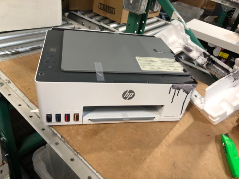 Photo 2 of parts only****** HP Smart-Tank 5101 Wireless All-in-One Ink-Tank Printer with up to 2 Years of Ink Included (1F3Y0A),White