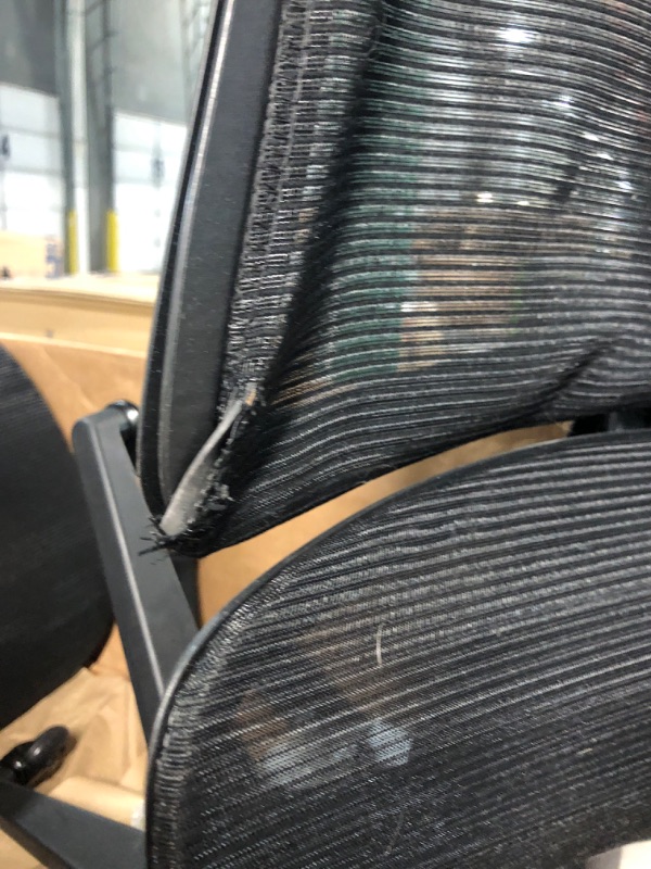 Photo 1 of GABRYLLY Ergonomic Office Desk Chair, High Back Mesh Chair with Adjustable Flip-up Arms & 