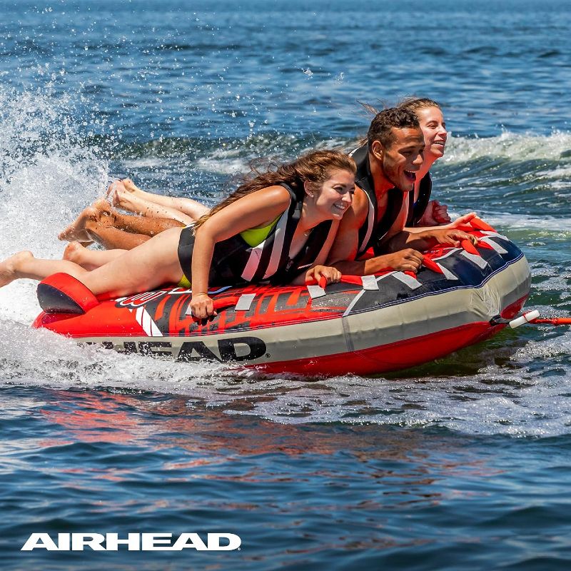 Photo 1 of ***UNABLE TO TEST FOR LEAKS***
AirHead G-Force 3 Towable 1-3 Rider Tube,Red